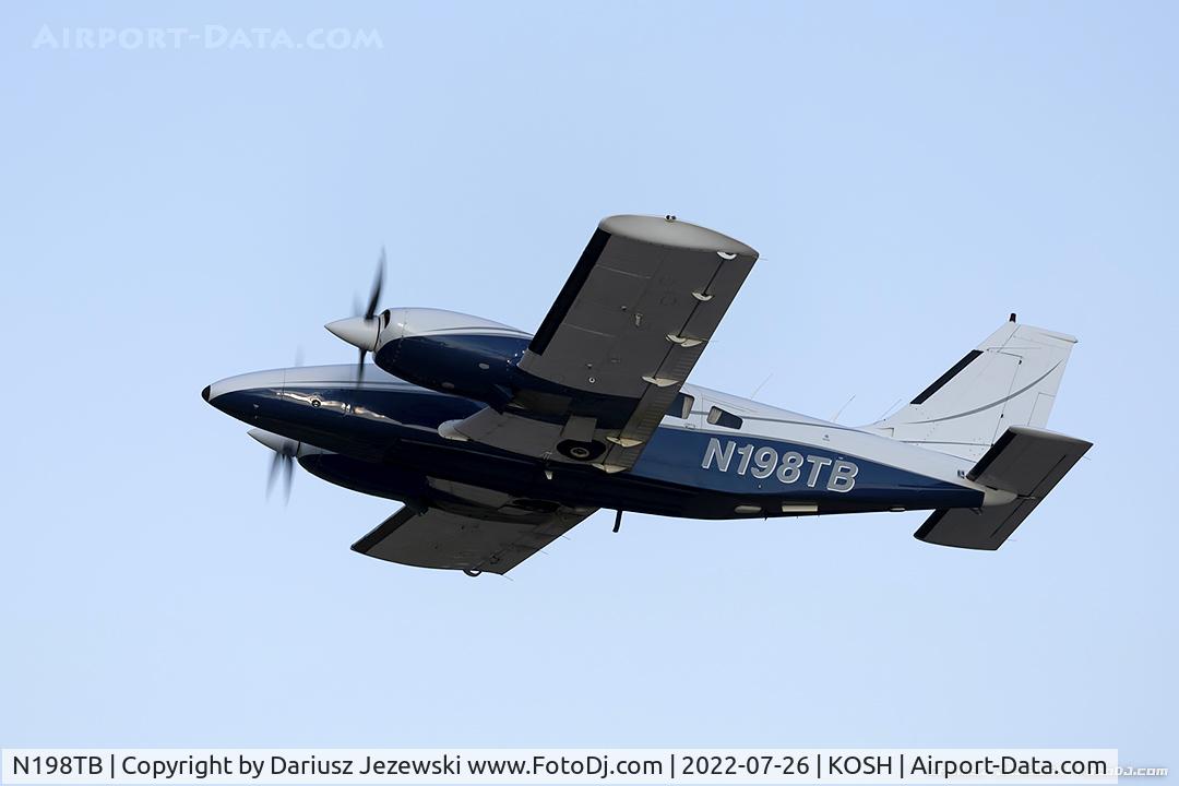 N198TB, 1980 Piper PA-34-200T C/N 348070032, Piper PA-34-200T Seneca II  C/N 348070032, N198TB
