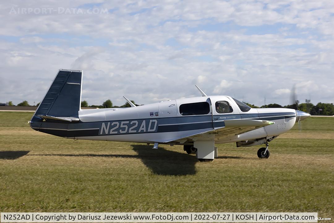 N252AD, Mooney M20K C/N 25-1109, Mooney M20K  C/N 25-1109, N252AD