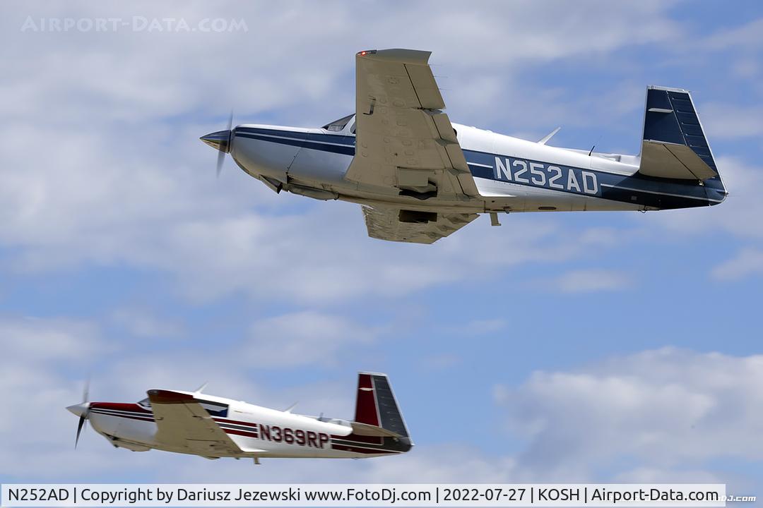 N252AD, Mooney M20K C/N 25-1109, Mooney M20K  C/N 25-1109, N252AD