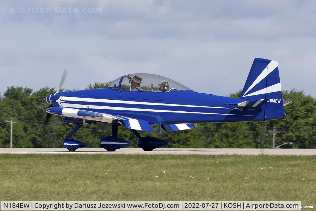 N184EW, Vans RV-8A C/N 82087, Vans RV-8A  C/N 82087, N184EW