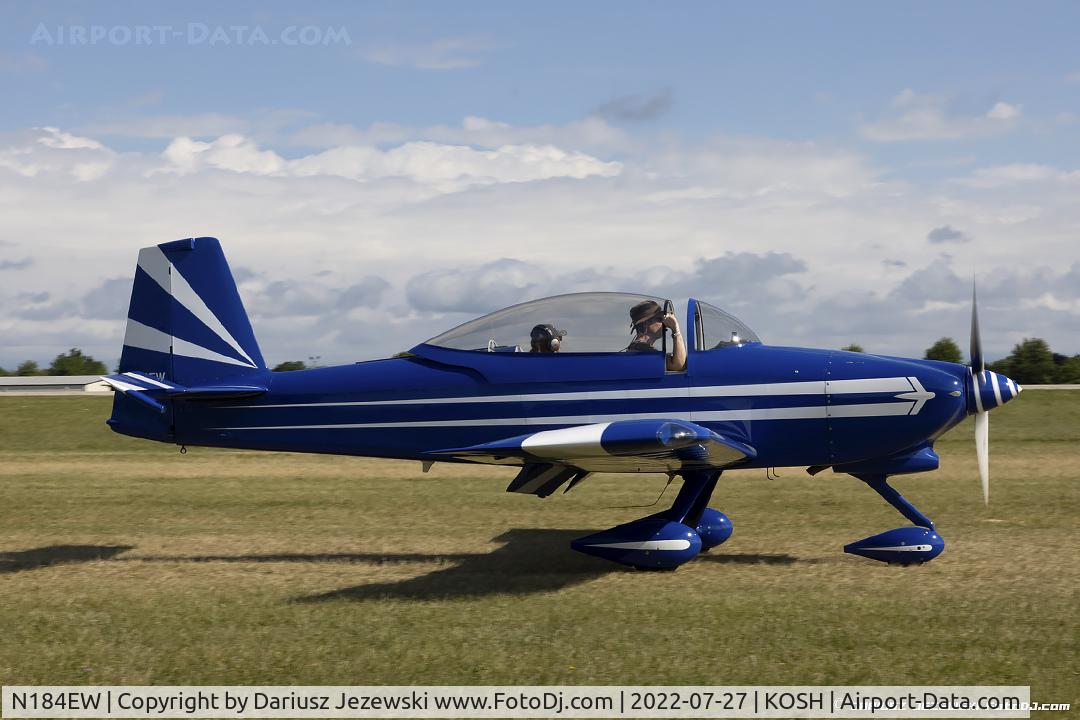 N184EW, Vans RV-8A C/N 82087, Vans RV-8A  C/N 82087, N184EW