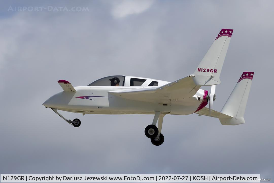 N129GR, 2017 Co-Z Cozy MK316 C/N GR01, Cozy Mk.III  C/N GR01, N129GR