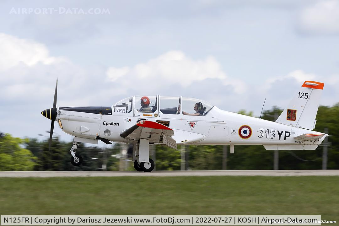 N125FR, Socata TB-30 Epsilon C/N 125, Socata TB-30 Epsilon  C/N 125, N125FR