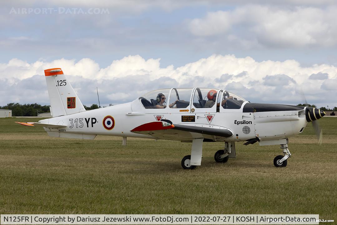 N125FR, Socata TB-30 Epsilon C/N 125, Socata TB-30 Epsilon  C/N 125, N125FR