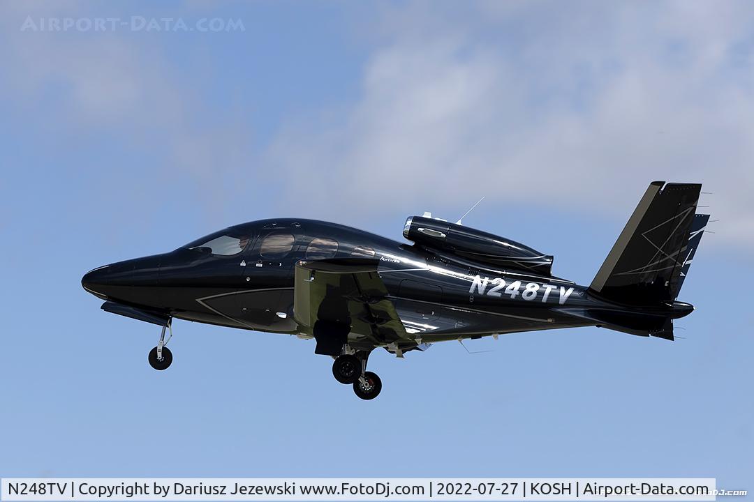 N248TV, 2022 Cirrus SF50 Vision C/N 0364, Cirrus SF50 Vision  C/N 364, N248TV