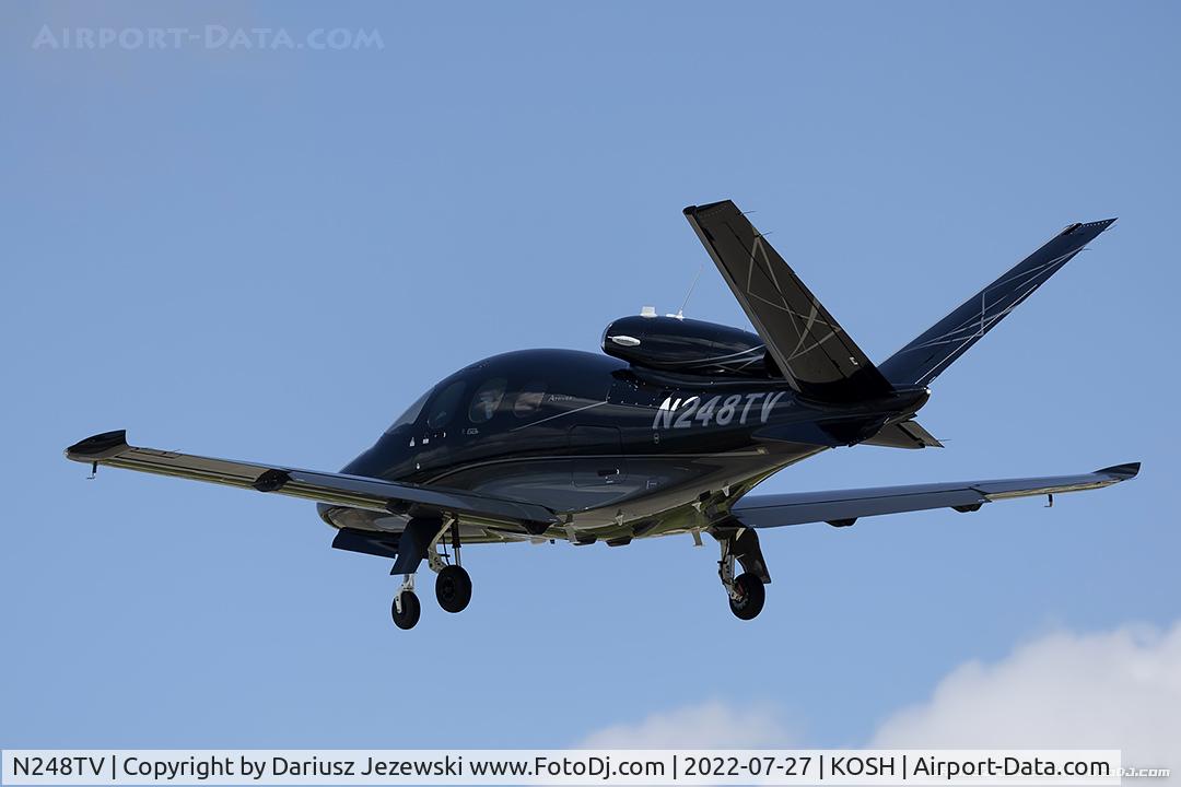 N248TV, 2022 Cirrus SF50 Vision C/N 0364, Cirrus SF50 Vision  C/N 364, N248TV