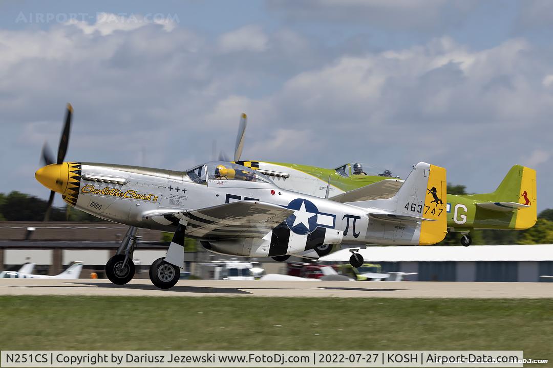 N251CS, North American F-51D Mustang C/N 44-74977N, North American F-51D Mustang 