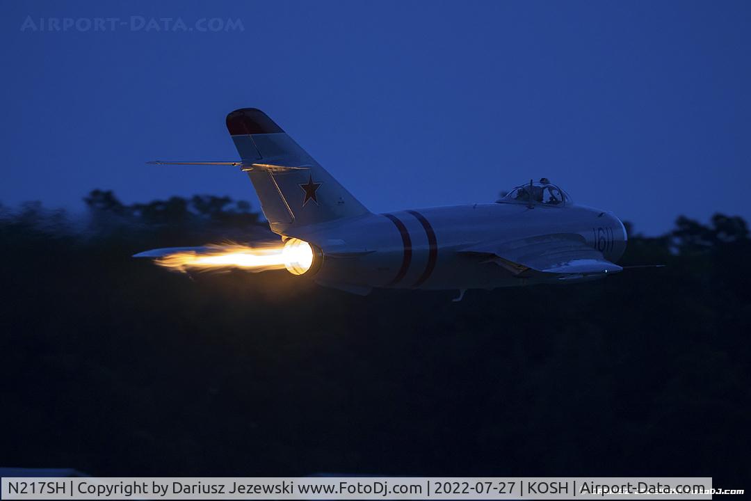 N217SH, 1959 PZL-Mielec Lim-5 (MiG-17F) C/N 1C1611, PZL Mielec Lim-5 (MiG-17F) C/N 1C1611, N217SH