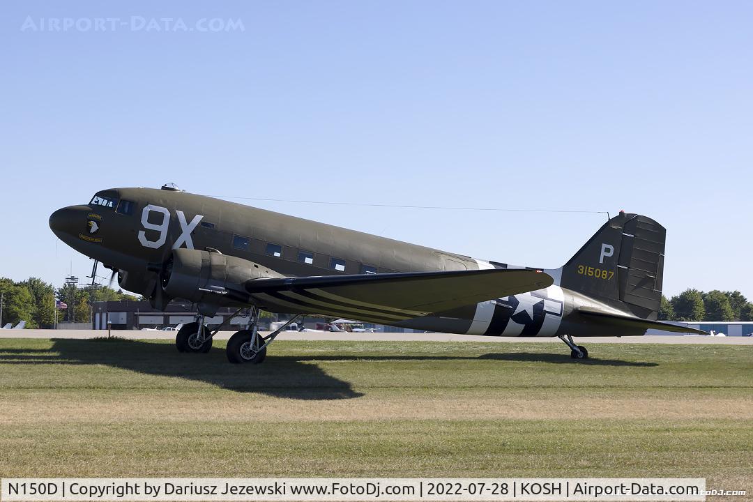 N150D, 1944 Douglas DC3C-S1C3G (C-47A) C/N 20195, Douglas DC-3C-S1C3G  C/N 4463, N150D