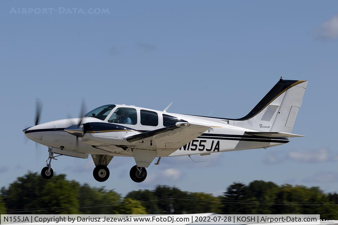 N155JA, 1976 Beech 95-B55 (T42A) Baron C/N TC-1993, Beech 95-B55 Baron  C/N TC-1993, N155JA