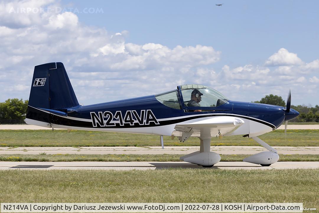 N214VA, 2012 Vans RV-14A C/N 140001, Vans RV-14A  C/N 140001, N214VA