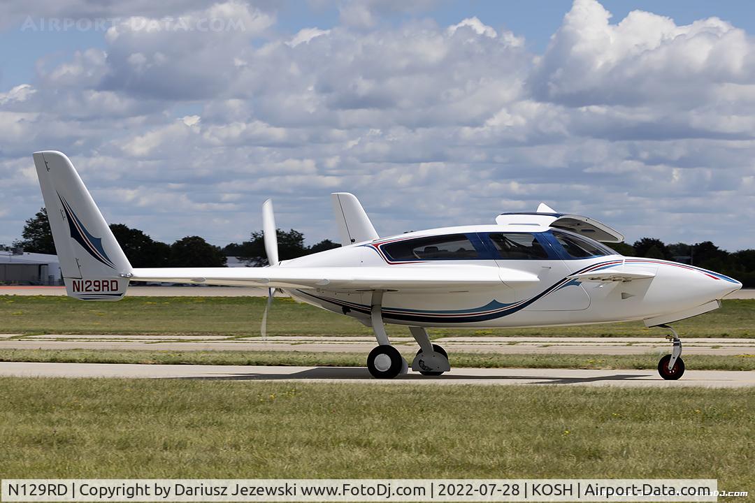 N129RD, Velocity Velocity 173 XL FG C/N 3RX036, Velocity 173 XLRG  C/N 3RX036, N129RD