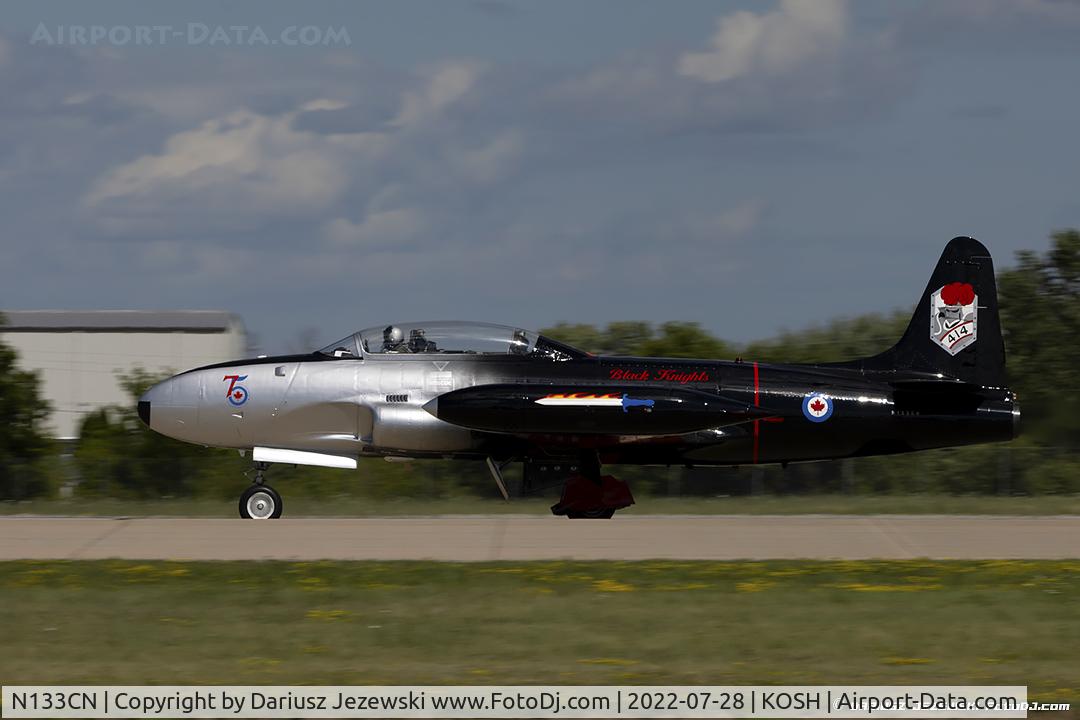 N133CN, Canadair CT-133 Silver Star C/N T33-052, Canadair T-33AN Silver Star Mk.3  C/N 133-052, N133CN