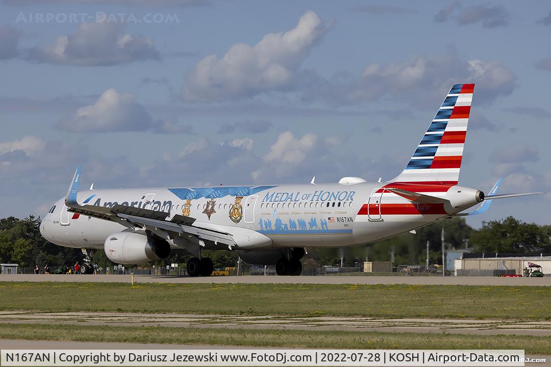 N167AN, 2016 Airbus A321-231 C/N 7013, Airbus A321-231(WL) - American Airlines  C/N 7013, N167AN