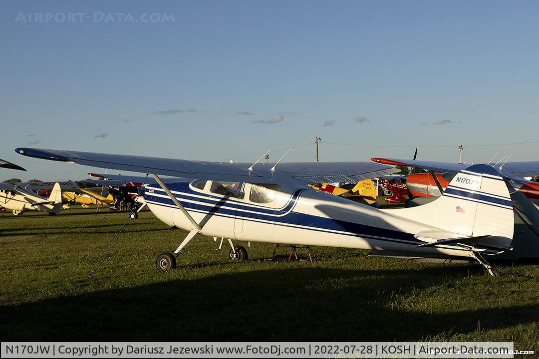 N170JW, 1953 Cessna 170B C/N 25973, Cessna 170B  C/N 25973, N170JW