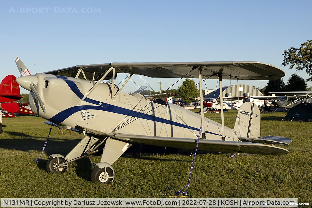 N131MR, 1954 Bucker E3B Jungmann C/N 468, Bucker Jungman E3B  C/N 468, N131MR
