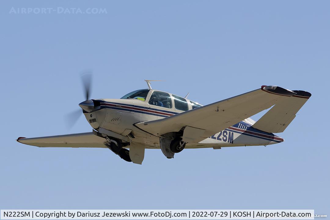 N222SM, 1976 Beech V35B Bonanza C/N D-9958, Beech F35 Bonanza  C/N D-9958, N222SM