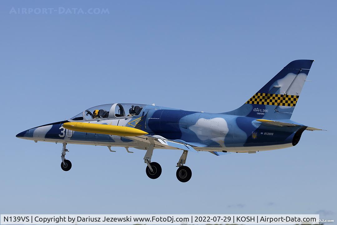 N139VS, 1981 Aero L-39 Albatros C/N 132130, Aero Vodochody L-39 Albatros  C/N 132130, N139VS