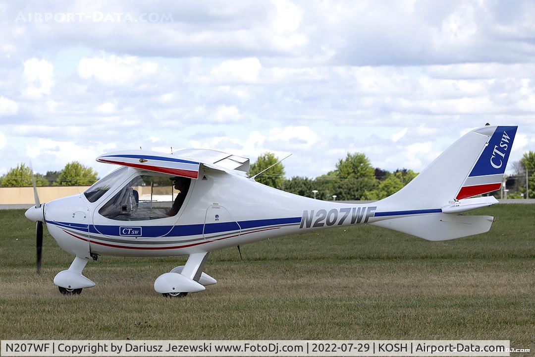 N207WF, 2007 Flight Design CTSW C/N 07-02-08, Flight Design CTSW  C/N 39631, N207WF