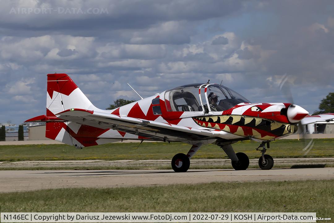 N146EC, 1972 Scottish Aviation Sk.61D Bulldog C/N BH100/146, Scottish Aviation Bulldog MDL 101  C/N BH100/146, N146EC