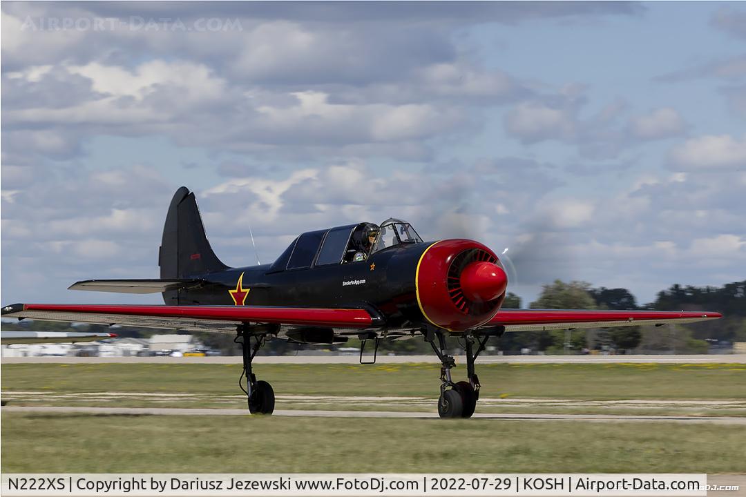 N222XS, 1993 Yakovlev Yak-52 C/N 9311701, Yakovlev Yak-52  C/N 9311701, N222XS
