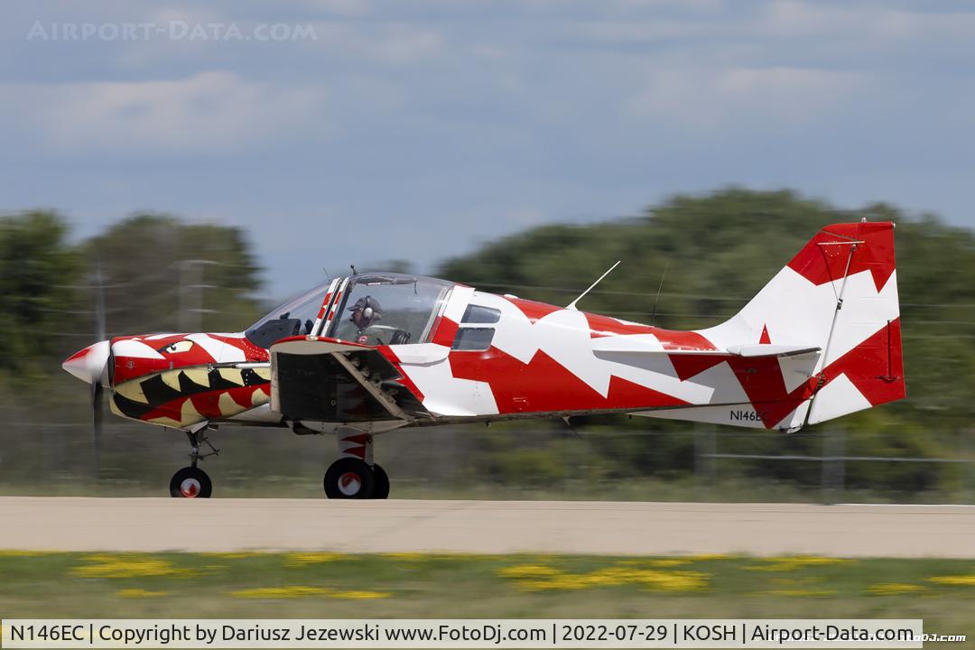 N146EC, 1972 Scottish Aviation Sk.61D Bulldog C/N BH100/146, Scottish Aviation Bulldog MDL 101  C/N BH100/146, N146EC
