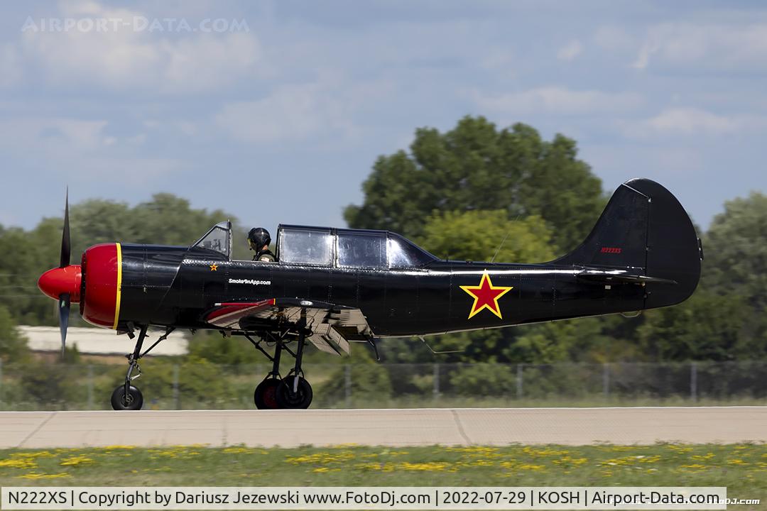 N222XS, 1993 Yakovlev Yak-52 C/N 9311701, Yakovlev Yak-52  C/N 9311701, N222XS