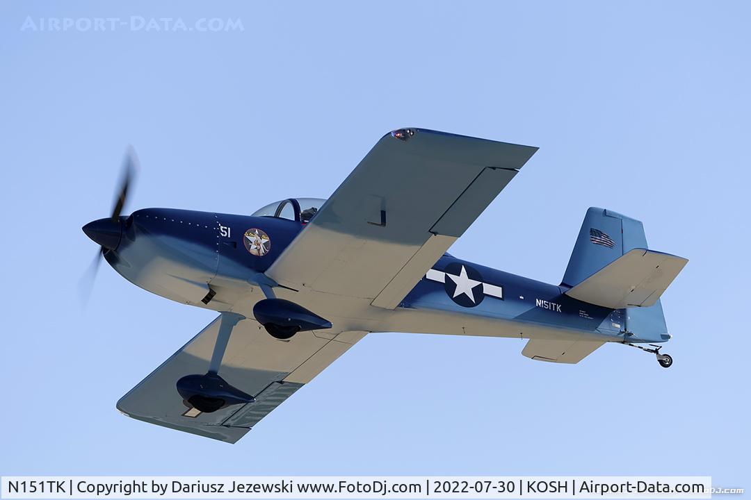 N151TK, 2015 Vans RV-8 C/N 82826, Vans RV-8  C/N 82826, N151TK