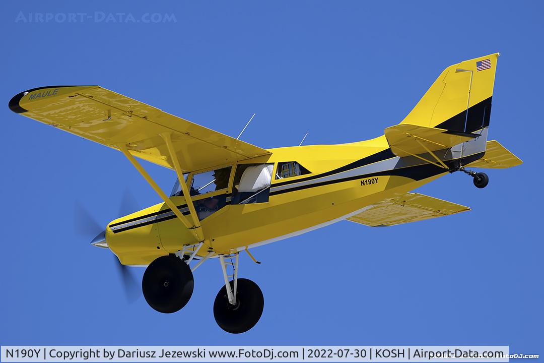 N190Y, 2005 Maule M-7-235B Super Rocket C/N 23085C, Maule M-7-235B Super Rocket  C/N 23085C, N190Y