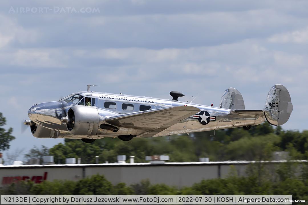 N213DE, 1942 Beech C-45H Expeditor C/N AF-392, Beech C45H Expeditor  C/N AF-392, N213DE