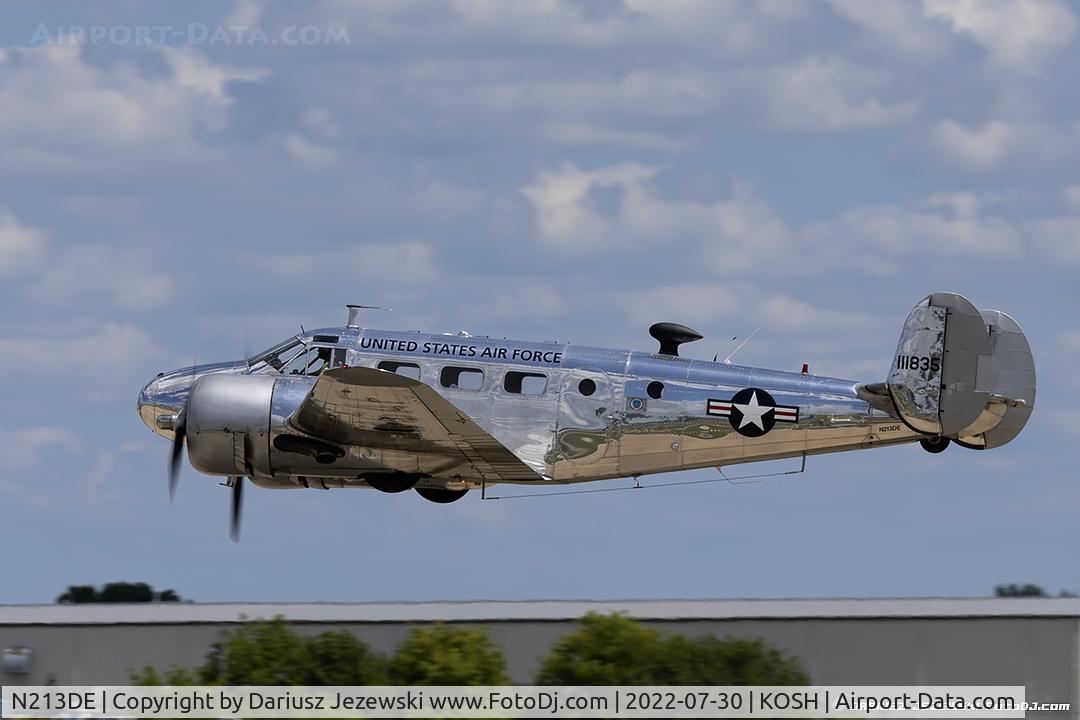 N213DE, 1942 Beech C-45H Expeditor C/N AF-392, Beech C45H Expeditor  C/N AF-392, N213DE