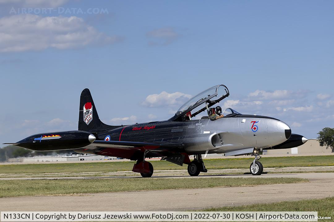 N133CN, Canadair CT-133 Silver Star C/N T33-052, Canadair T-33AN Silver Star Mk.3  C/N 133-052, N133CN