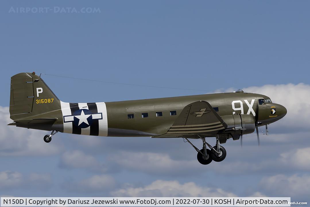 N150D, 1944 Douglas DC3C-S1C3G (C-47A) C/N 20195, Douglas DC-3C-S1C3G  C/N 4463, N150D