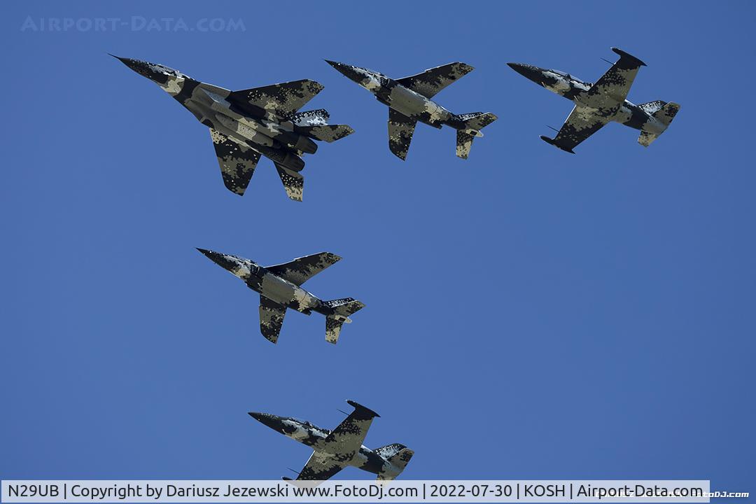 N29UB, 1989 Mikoyan-Gurevich MiG-29UB C/N 50903014896, Polaris Dawn program promotion Mikoyan-Gurevich MiG-29UB C/N 50903014896, N29UB