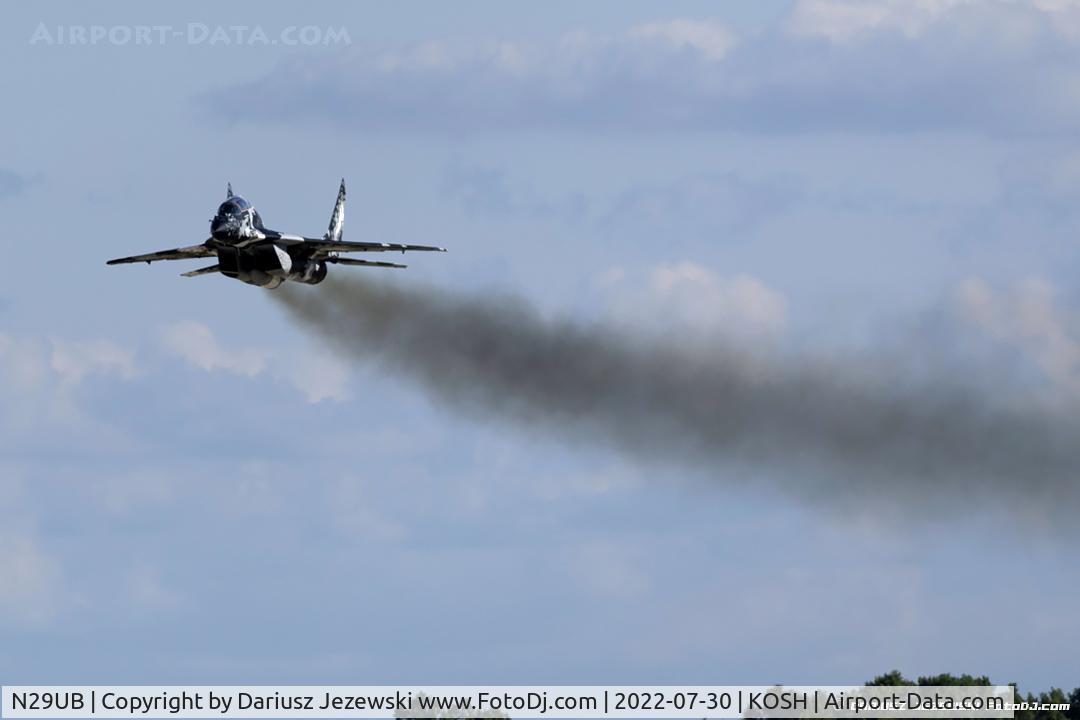N29UB, 1989 Mikoyan-Gurevich MiG-29UB C/N 50903014896, Jared 