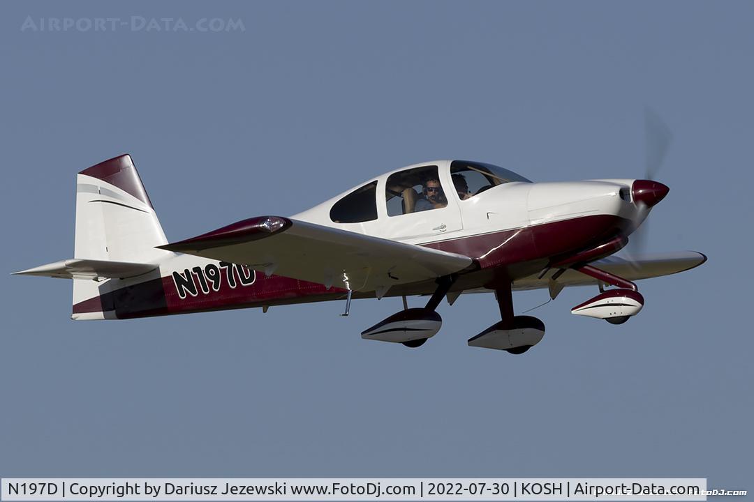 N197D, 2017 Vans RV-10 C/N 40738, Vans RV-10  C/N 40738, N197D