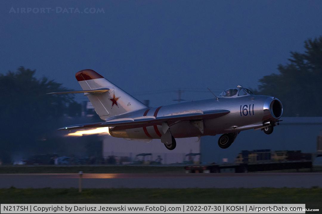 N217SH, 1959 PZL-Mielec Lim-5 (MiG-17F) C/N 1C1611, PZL Mielec Lim-5 (MiG-17F) C/N 1C1611, N217SH