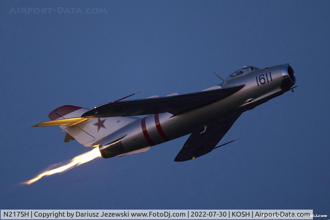 N217SH, 1959 PZL-Mielec Lim-5 (MiG-17F) C/N 1C1611, PZL Mielec Lim-5 (MiG-17F) C/N 1C1611, N217SH