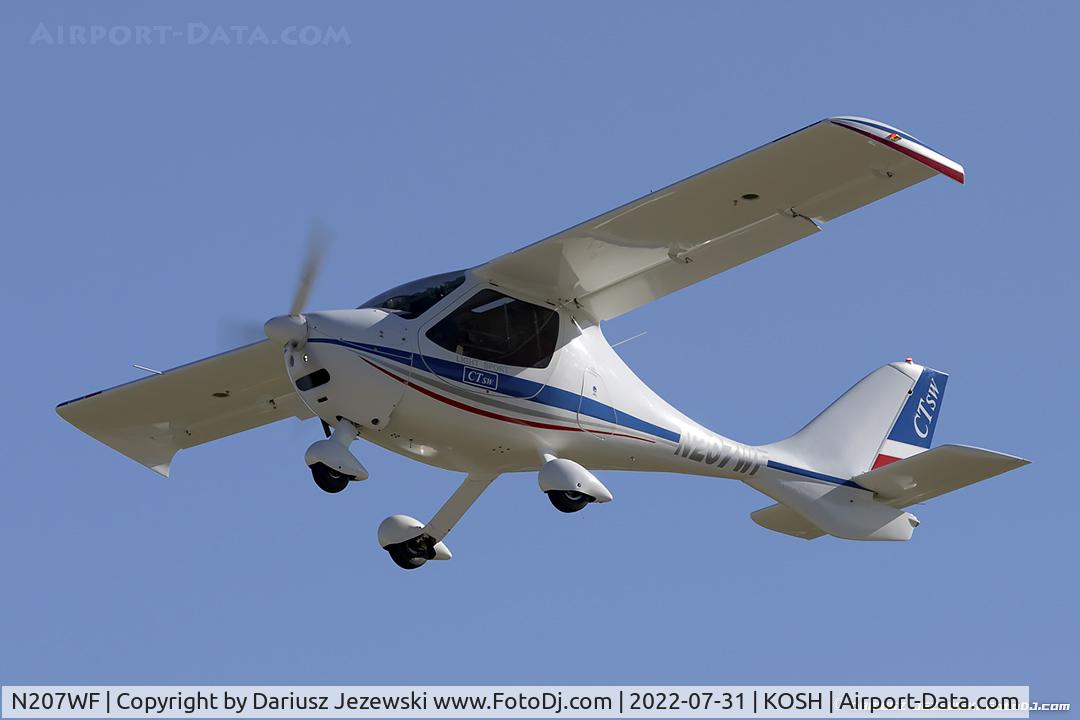 N207WF, 2007 Flight Design CTSW C/N 07-02-08, Flight Design CTSW  C/N 39631, N207WF