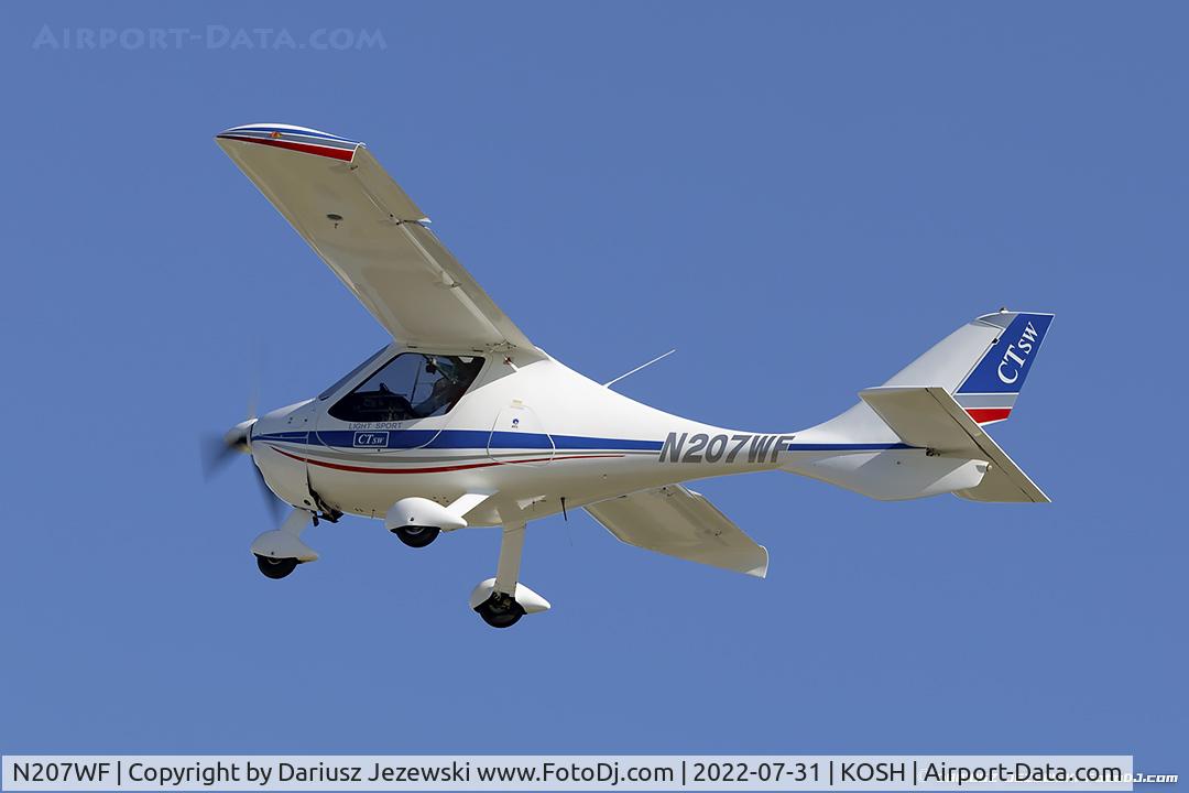 N207WF, 2007 Flight Design CTSW C/N 07-02-08, Flight Design CTSW  C/N 39631, N207WF