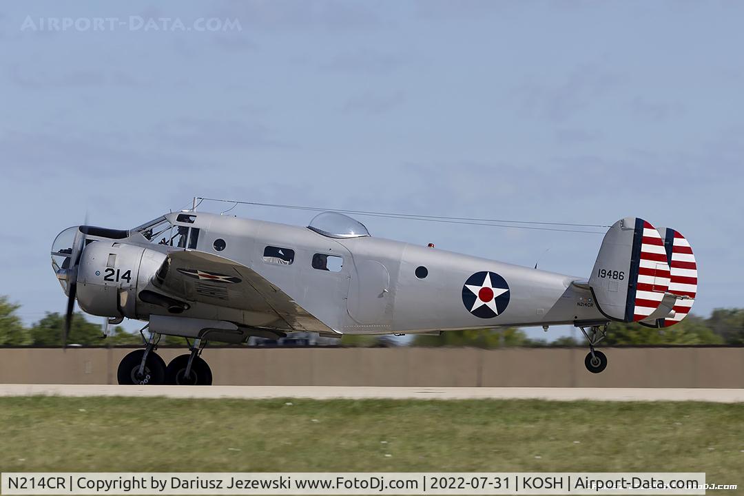 N214CR, 1958 Beech AT-11 Kansan C/N 912, Beech AT-11 Kansas 