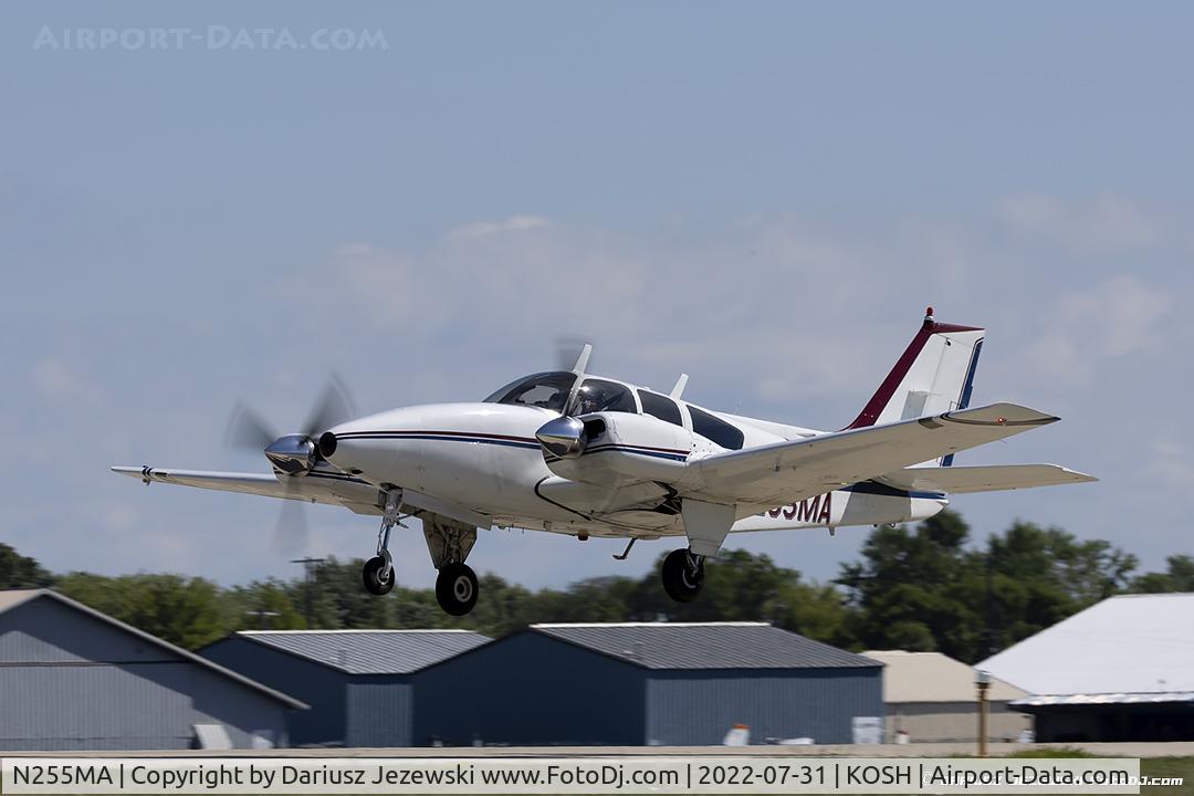 N255MA, 1967 Beech C55 Baron (95-C55) C/N TE-318, Beech 95-C55 Baron  C/N TE-318, N255MA