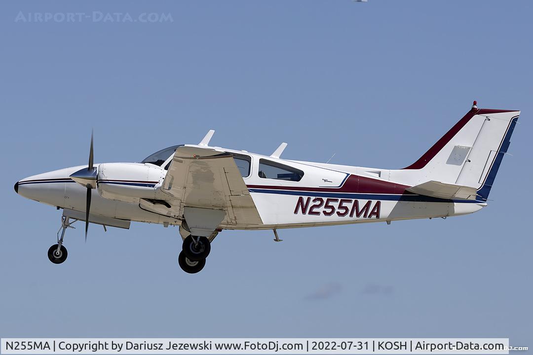 N255MA, 1967 Beech C55 Baron (95-C55) C/N TE-318, Beech 95-C55 Baron  C/N TE-318, N255MA
