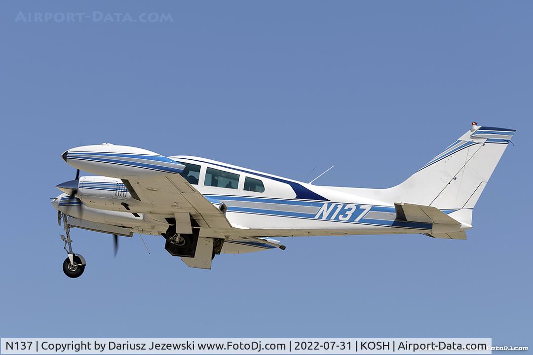 N137, 1960 Cessna 310F C/N 310-0028, Cessna 310F  C/N 310-0028, N137