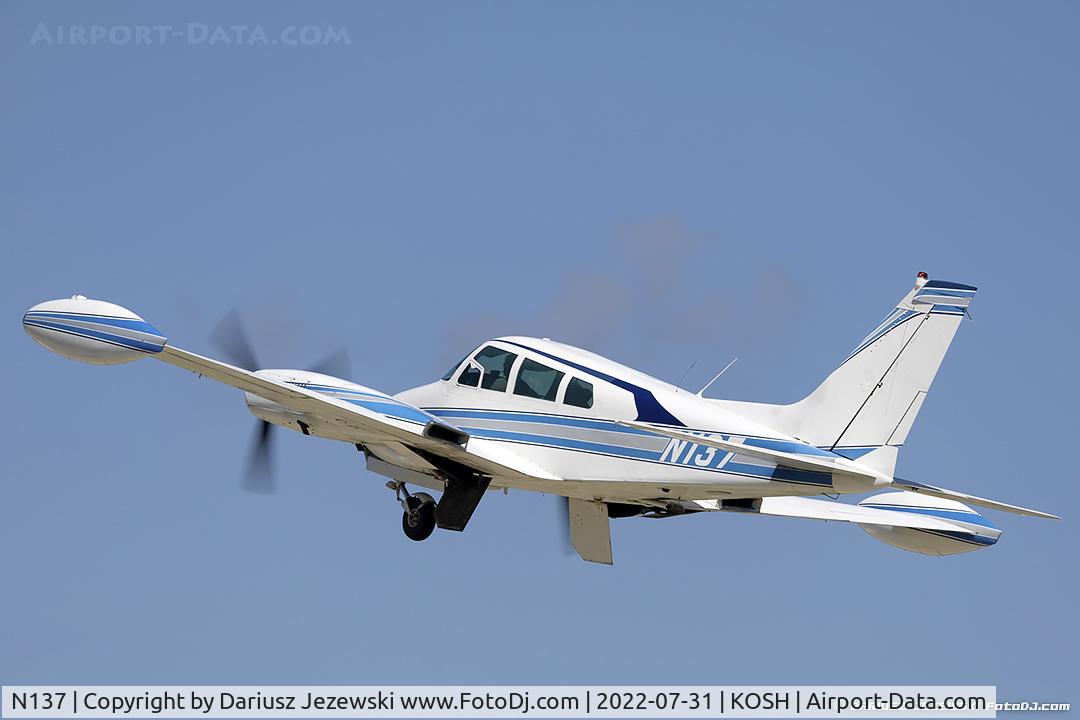 N137, 1960 Cessna 310F C/N 310-0028, Cessna 310F  C/N 310-0028, N137