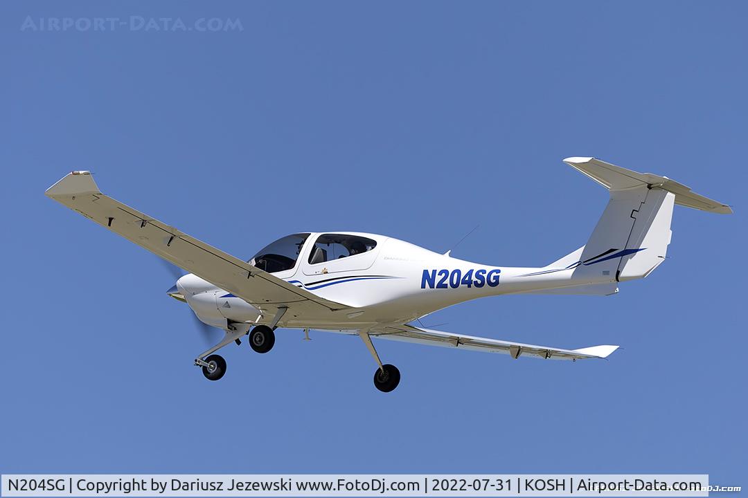 N204SG, 2005 Diamond DA-40 Diamond Star C/N 40.482, Diamond DA-40 Diamond Star  C/N 40.482, N204SG