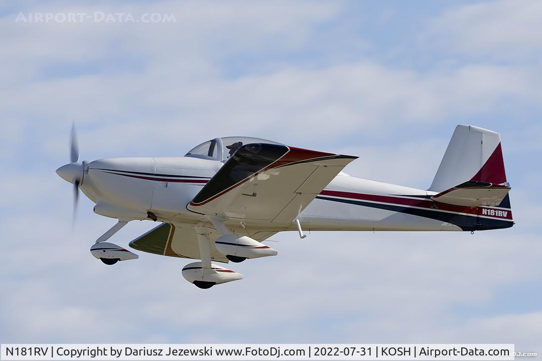 N181RV, 2005 Vans RV-8A C/N 82084, Vans RV-8A  C/N 82084, N181RV