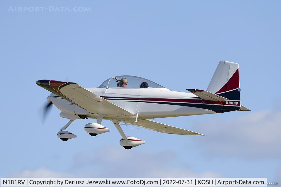 N181RV, 2005 Vans RV-8A C/N 82084, Vans RV-8A  C/N 82084, N181RV