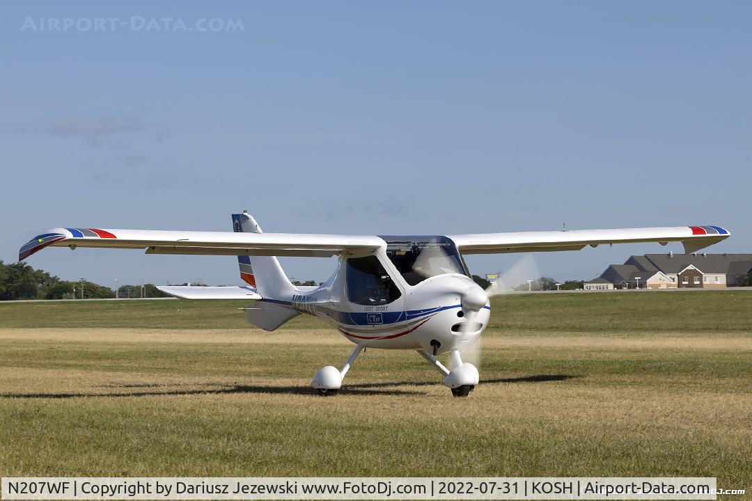 N207WF, 2007 Flight Design CTSW C/N 07-02-08, Flight Design CTSW  C/N 39631, N207WF