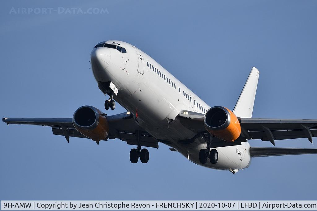 9H-AMW, 1992 Boeing 737-4Q8 C/N 26281, Air Horizont HAT799P from Milan MXP landing runway 23